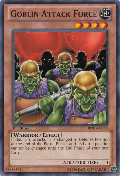 Goblin Attack Force [BP01-EN118] Common | Jomio and Rueliete's Cards and Comics