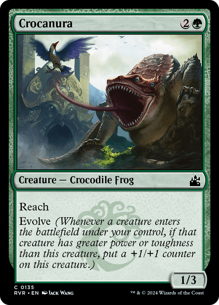 Crocanura [Ravnica Remastered] | Jomio and Rueliete's Cards and Comics