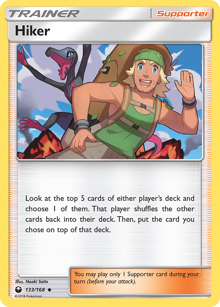 Hiker (133/168) [Sun & Moon: Celestial Storm] | Jomio and Rueliete's Cards and Comics