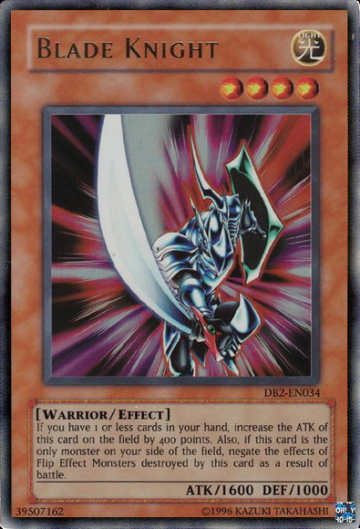 Blade Knight [DB2-EN034] Ultra Rare | Jomio and Rueliete's Cards and Comics