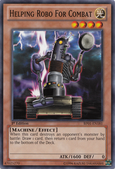 Helping Robo for Combat [BP01-EN181] Common | Jomio and Rueliete's Cards and Comics