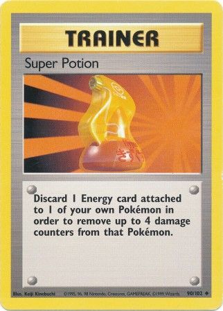 Super Potion (90/102) [Base Set Unlimited] | Jomio and Rueliete's Cards and Comics