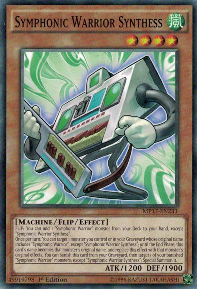 Symphonic Warrior Synthess [MP17-EN233] Common | Jomio and Rueliete's Cards and Comics
