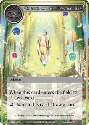 Crystal on the Floating Isle (ADK-147) [Advent of the Demon King] | Jomio and Rueliete's Cards and Comics