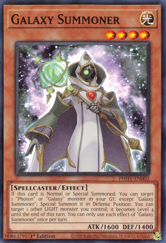 Galaxy Summoner [PHHY-EN002] Common | Jomio and Rueliete's Cards and Comics
