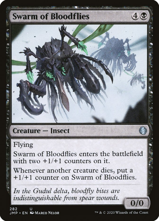 Swarm of Bloodflies [Jumpstart] | Jomio and Rueliete's Cards and Comics