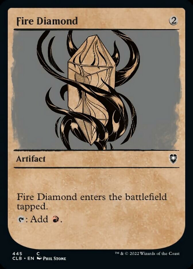 Fire Diamond (Showcase) [Commander Legends: Battle for Baldur's Gate] | Jomio and Rueliete's Cards and Comics