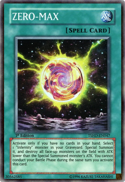 ZERO-MAX [TSHD-EN047] Super Rare | Jomio and Rueliete's Cards and Comics