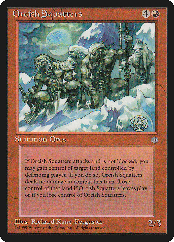 Orcish Squatters [Ice Age] | Jomio and Rueliete's Cards and Comics