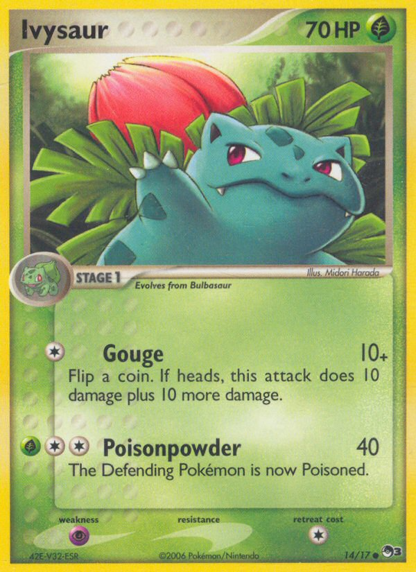 Ivysaur (14/17) [POP Series 3] | Jomio and Rueliete's Cards and Comics
