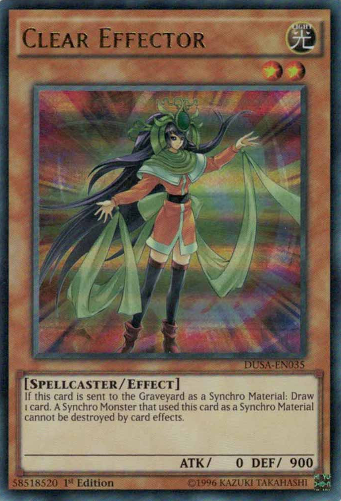 Clear Effector [DUSA-EN035] Ultra Rare | Jomio and Rueliete's Cards and Comics