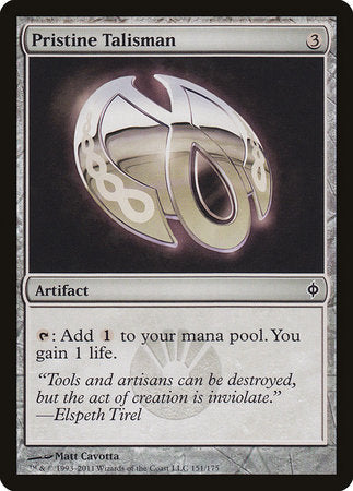 Pristine Talisman [New Phyrexia] | Jomio and Rueliete's Cards and Comics