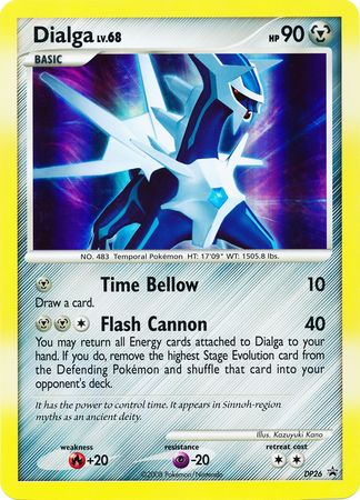 Dialga (DP26) (Jumbo Card) [Diamond & Pearl: Black Star Promos] | Jomio and Rueliete's Cards and Comics