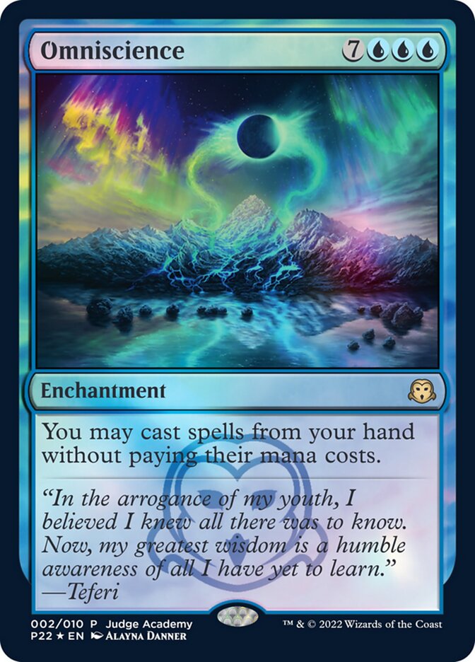 Omniscience [Judge Gift Cards 2022] | Jomio and Rueliete's Cards and Comics