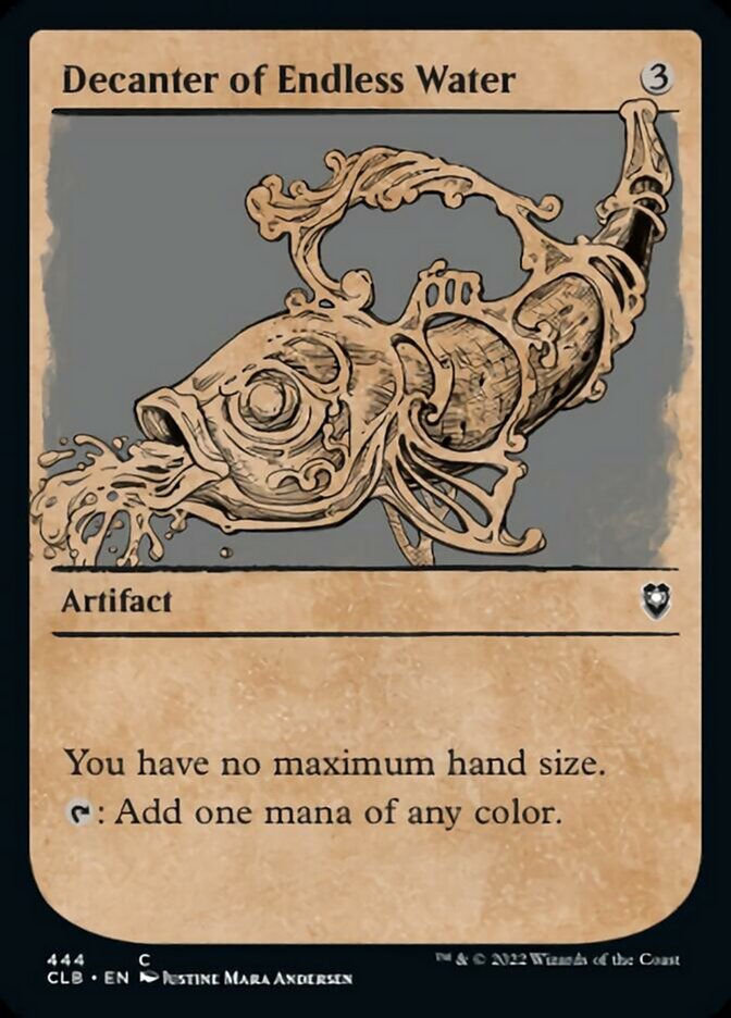 Decanter of Endless Water (Showcase) [Commander Legends: Battle for Baldur's Gate] | Jomio and Rueliete's Cards and Comics