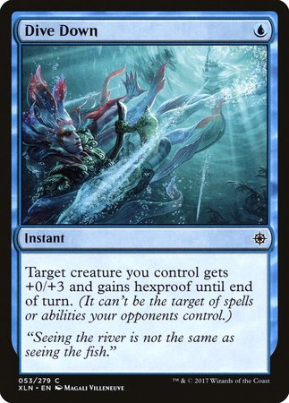 Dive Down [Ixalan] | Jomio and Rueliete's Cards and Comics