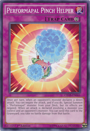Performapal Pinch Helper [CROS-EN066] Common | Jomio and Rueliete's Cards and Comics