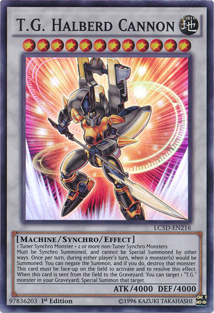 T.G. Halberd Cannon [LC5D-EN216] Super Rare | Jomio and Rueliete's Cards and Comics