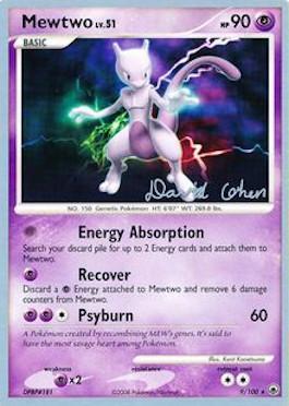 Mewtwo LV.51 (9/100) (Stallgon - David Cohen) [World Championships 2009] | Jomio and Rueliete's Cards and Comics