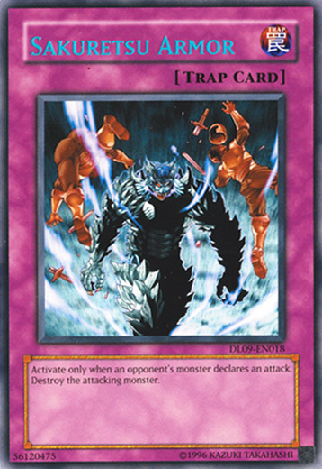 Sakuretsu Armor (Blue) [DL09-EN018] Rare | Jomio and Rueliete's Cards and Comics