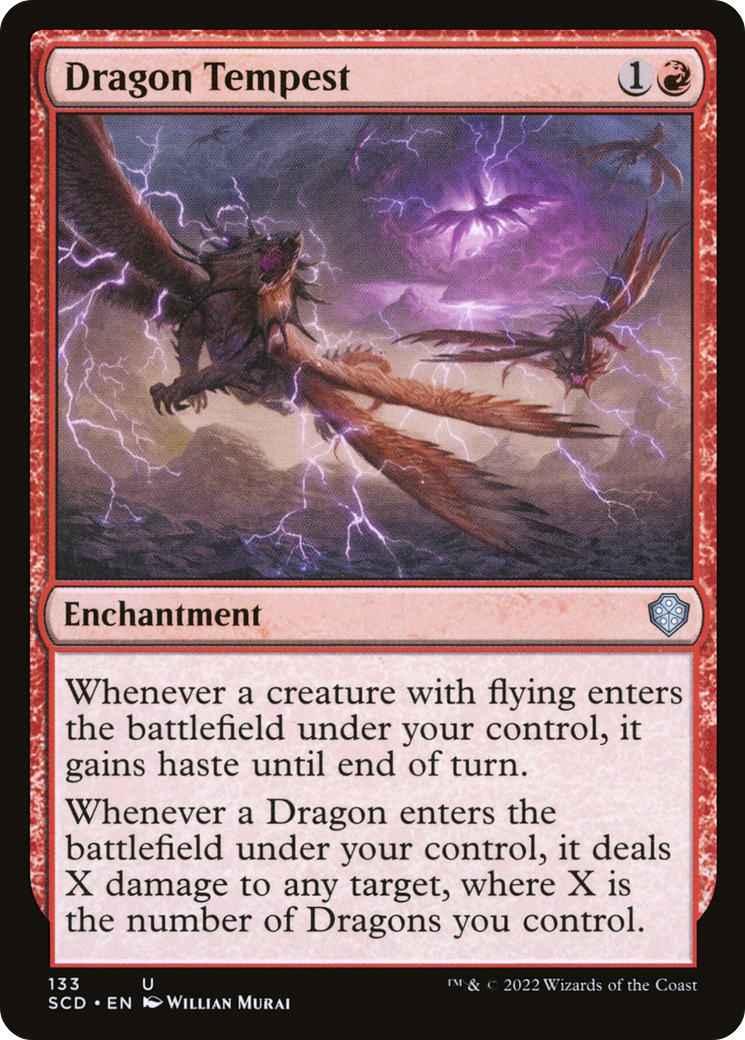 Dragon Tempest [Starter Commander Decks] | Jomio and Rueliete's Cards and Comics