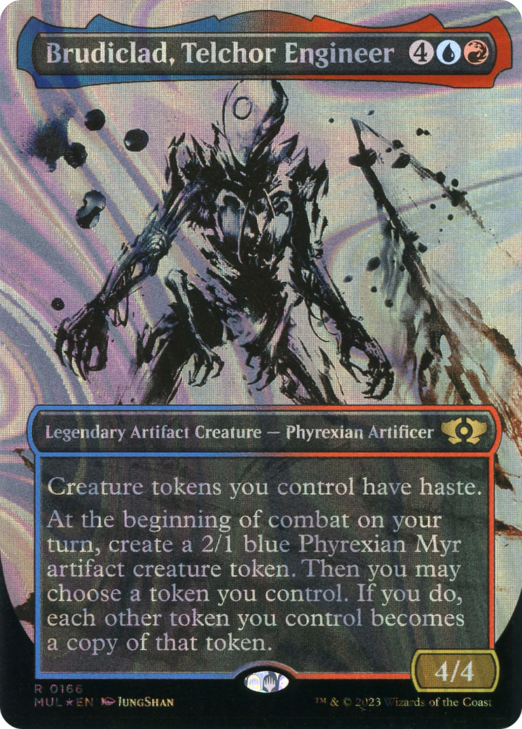 Brudiclad, Telchor Engineer (Halo Foil) [Multiverse Legends] | Jomio and Rueliete's Cards and Comics