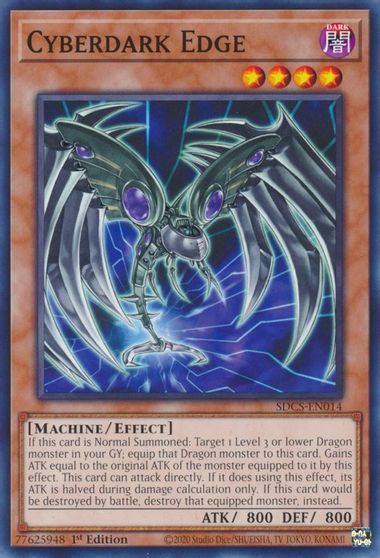 Cyberdark Edge [SDCS-EN014] Common | Jomio and Rueliete's Cards and Comics
