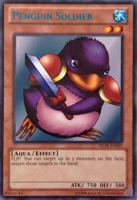 Penguin Soldier (Blue - DL18) [DL18-EN002] Rare | Jomio and Rueliete's Cards and Comics