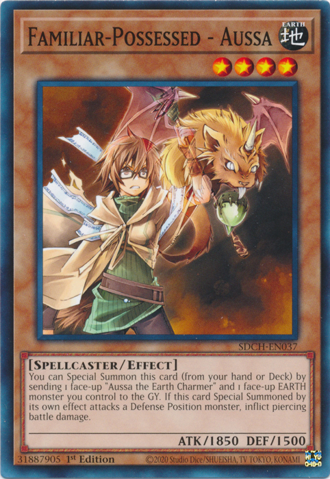 Familiar-Possessed - Aussa [SDCH-EN037] Common | Jomio and Rueliete's Cards and Comics