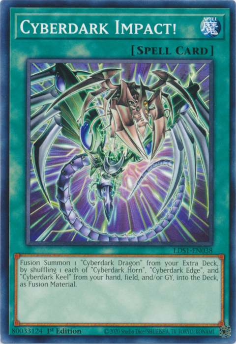 Cyberdark Impact! [LDS1-EN038] Common | Jomio and Rueliete's Cards and Comics
