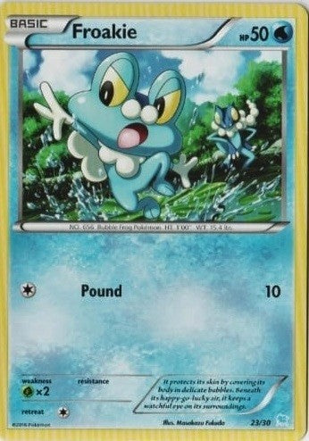 Froakie (23/30) [XY: Trainer Kit 3 - Suicune] | Jomio and Rueliete's Cards and Comics