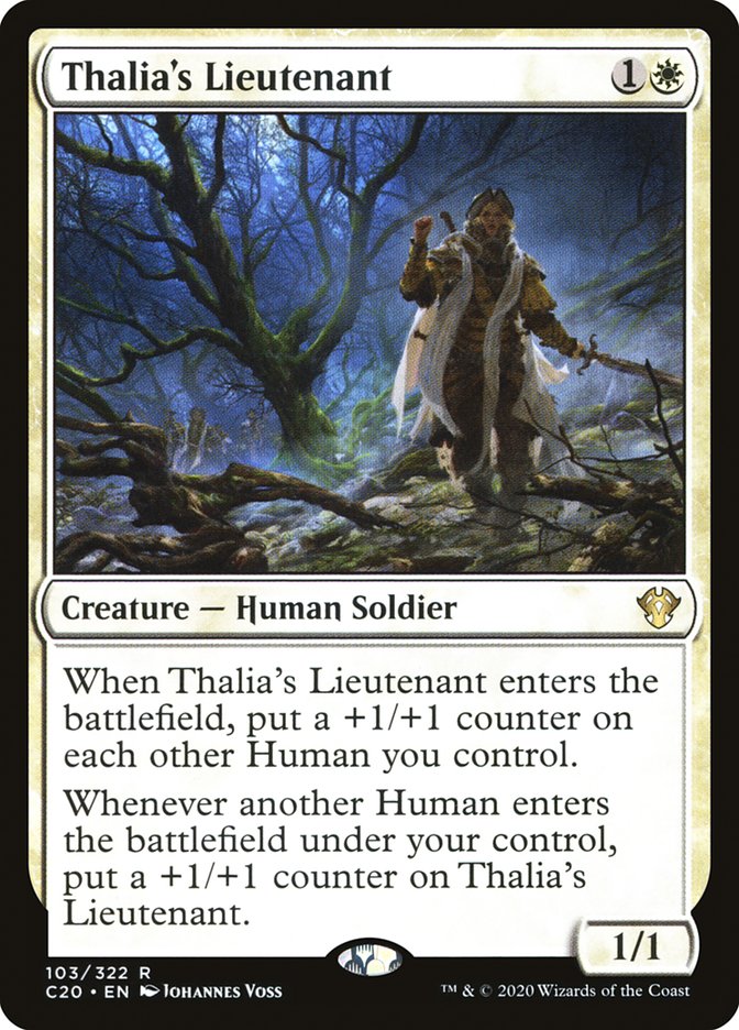 Thalia's Lieutenant [Commander 2020] | Jomio and Rueliete's Cards and Comics