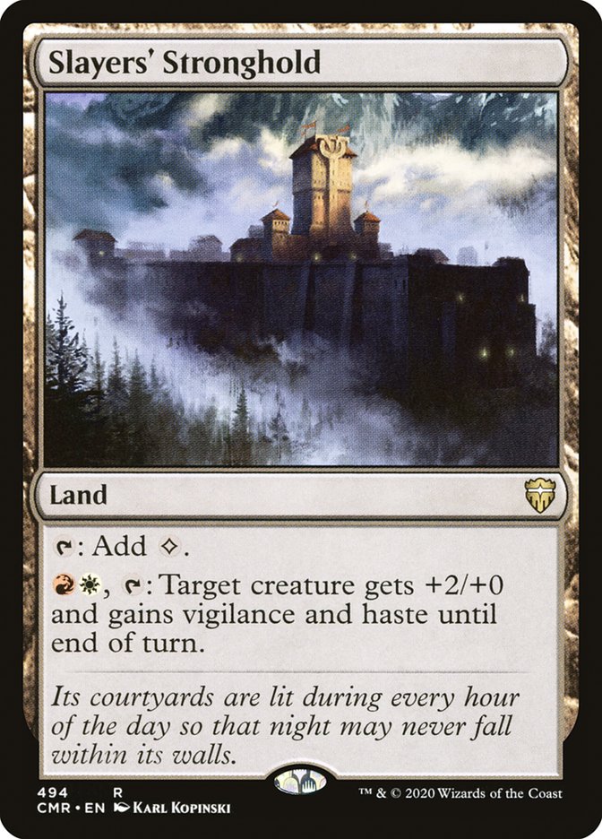 Slayers' Stronghold [Commander Legends] | Jomio and Rueliete's Cards and Comics