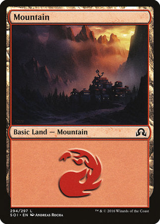 Mountain (294) [Shadows over Innistrad] | Jomio and Rueliete's Cards and Comics