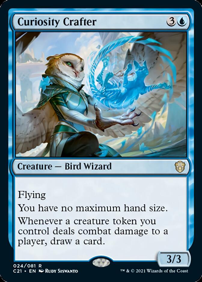 Curiosity Crafter [Commander 2021] | Jomio and Rueliete's Cards and Comics