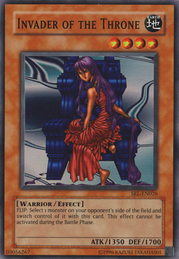 Invader of the Throne [SRL-026] Super Rare | Jomio and Rueliete's Cards and Comics