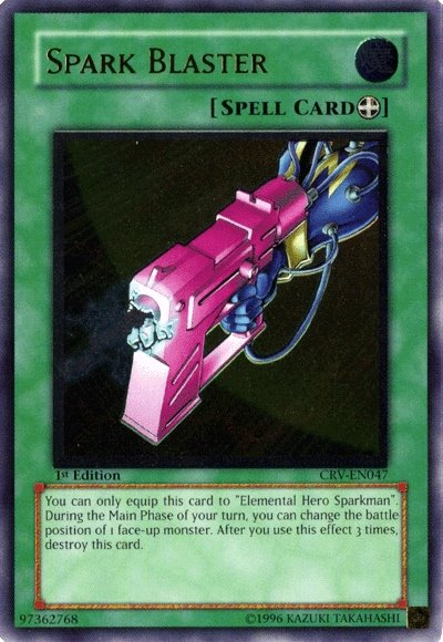 Spark Blaster (UTR) [CRV-EN047] Ultimate Rare | Jomio and Rueliete's Cards and Comics
