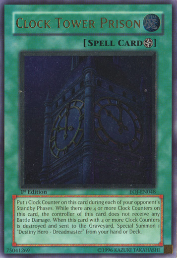 Clock Tower Prison (UTR) [EOJ-EN048] Ultimate Rare | Jomio and Rueliete's Cards and Comics