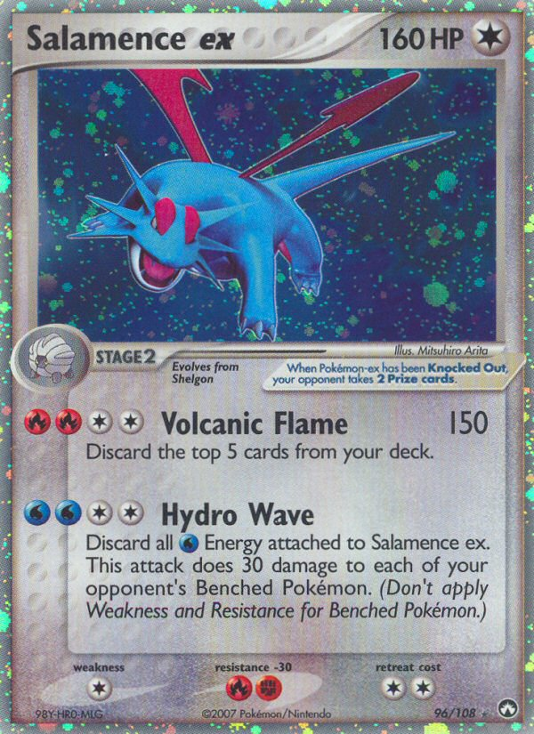 Salamence ex (96/108) [EX: Power Keepers] | Jomio and Rueliete's Cards and Comics