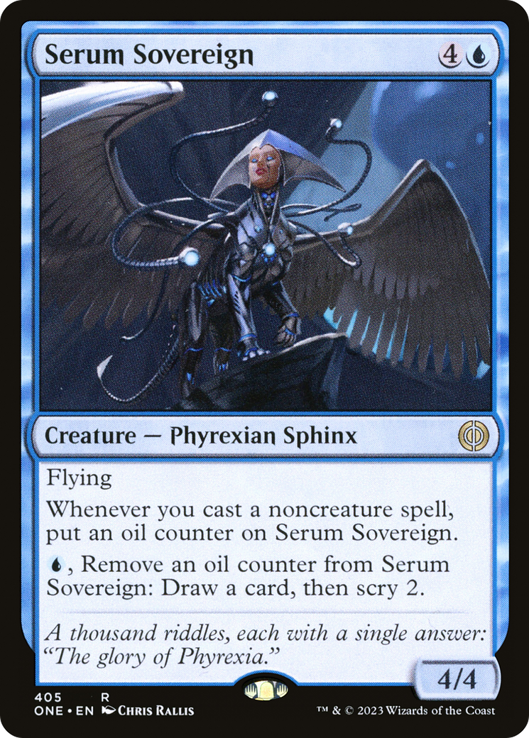 Serum Sovereign [Phyrexia: All Will Be One] | Jomio and Rueliete's Cards and Comics