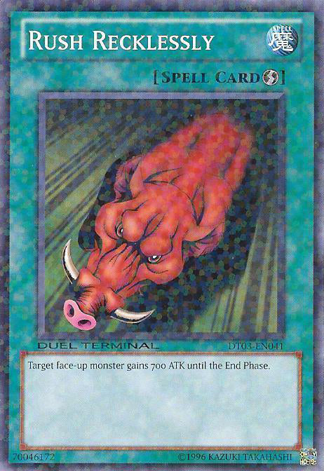 Rush Recklessly [DT03-EN041] Common | Jomio and Rueliete's Cards and Comics