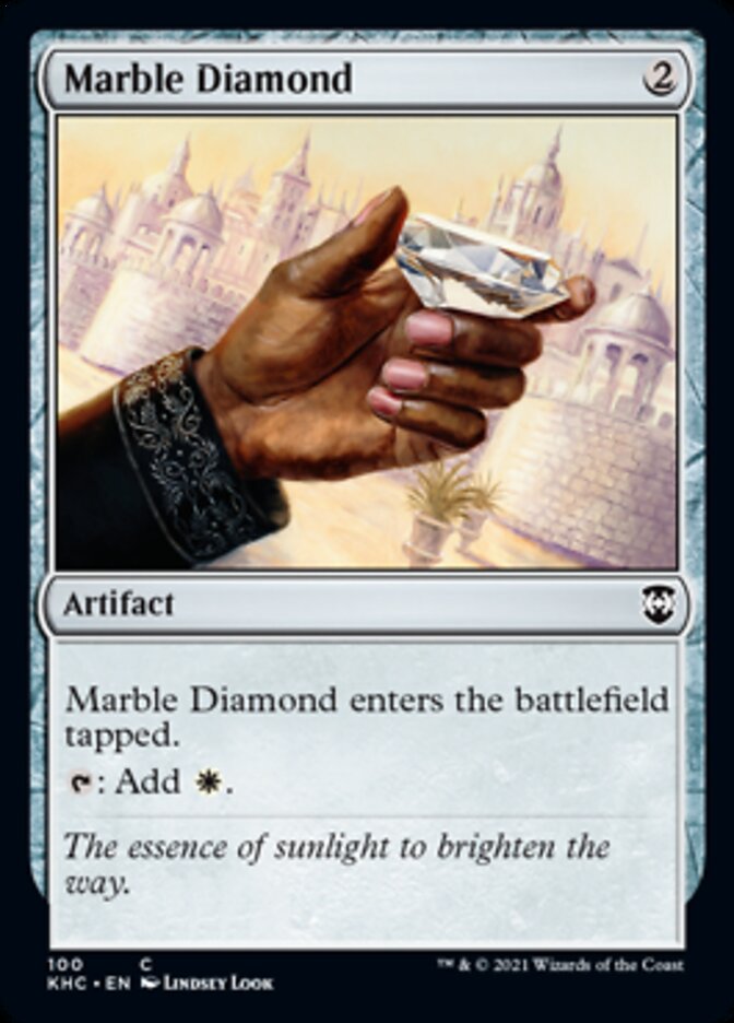 Marble Diamond [Kaldheim Commander] | Jomio and Rueliete's Cards and Comics