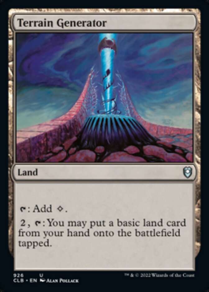 Terrain Generator [Commander Legends: Battle for Baldur's Gate] | Jomio and Rueliete's Cards and Comics