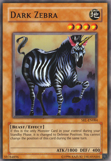 Dark Zebra [SRL-084] Common | Jomio and Rueliete's Cards and Comics