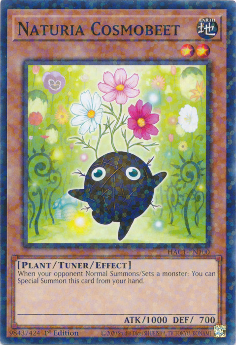 Naturia Cosmobeet (Duel Terminal) [HAC1-EN100] Common | Jomio and Rueliete's Cards and Comics