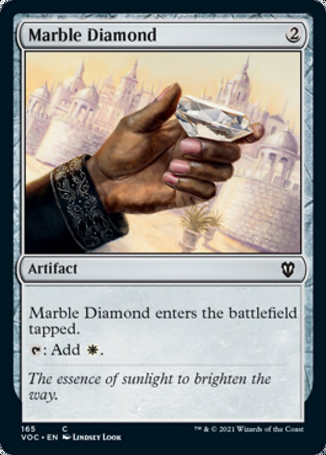 Marble Diamond [Innistrad: Crimson Vow Commander] | Jomio and Rueliete's Cards and Comics