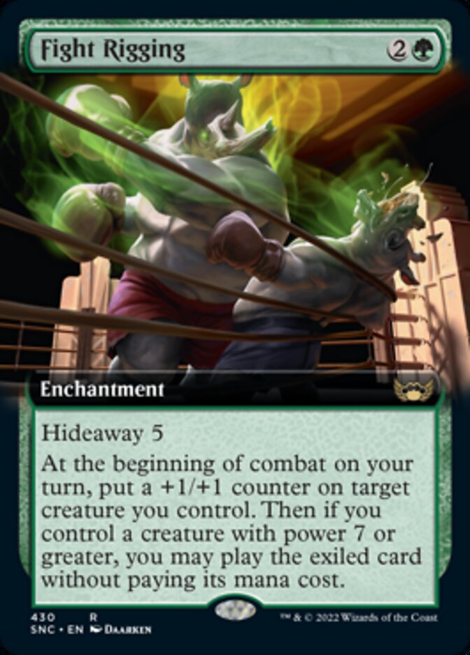 Fight Rigging (Extended Art) [Streets of New Capenna] | Jomio and Rueliete's Cards and Comics