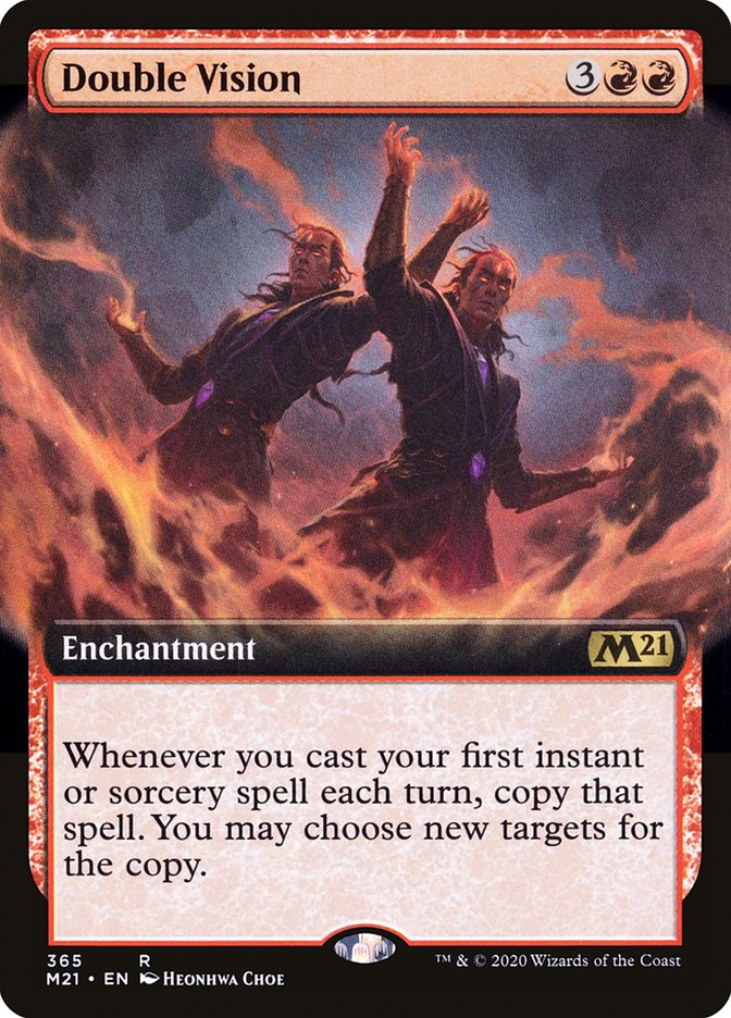 Double Vision (Extended Art) [Core Set 2021] | Jomio and Rueliete's Cards and Comics