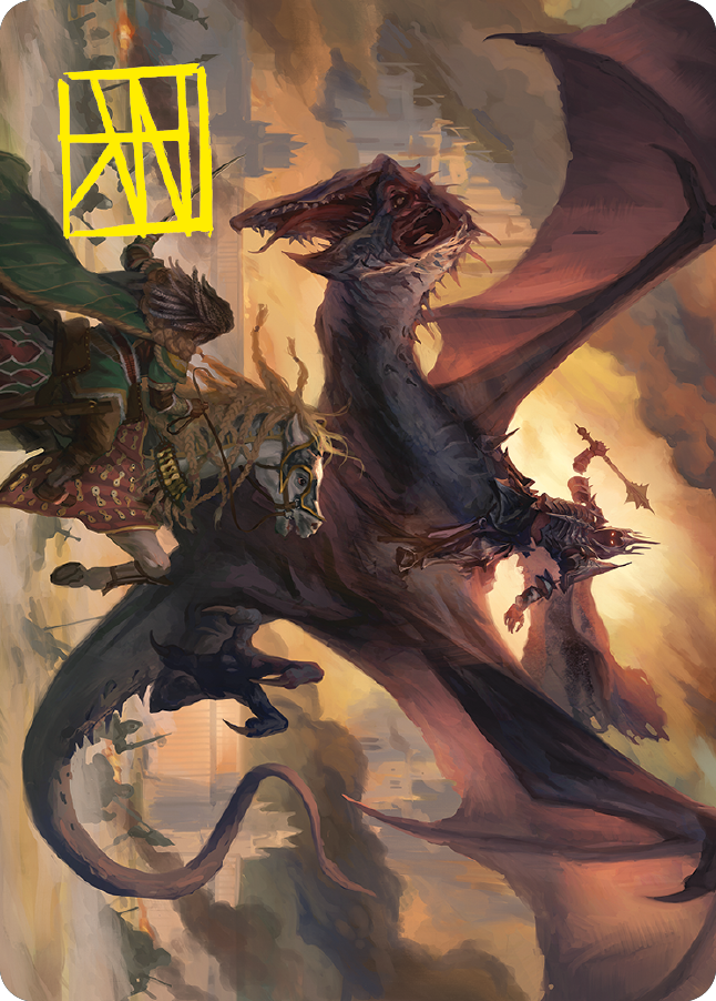Witch-king, Bringer of Ruin Art Card (Gold-Stamped Signature) [The Lord of the Rings: Tales of Middle-earth Art Series] | Jomio and Rueliete's Cards and Comics