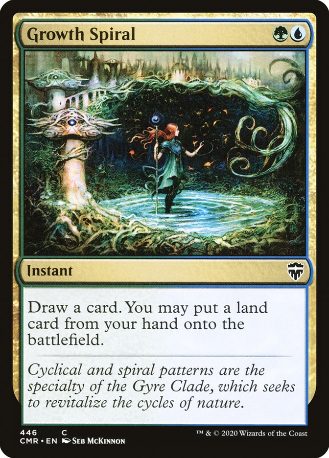 Growth Spiral [Commander Legends] | Jomio and Rueliete's Cards and Comics